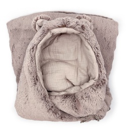 [STESDRO] Babyshower - Nid d'ange Teddy Soft - Dusty Rose