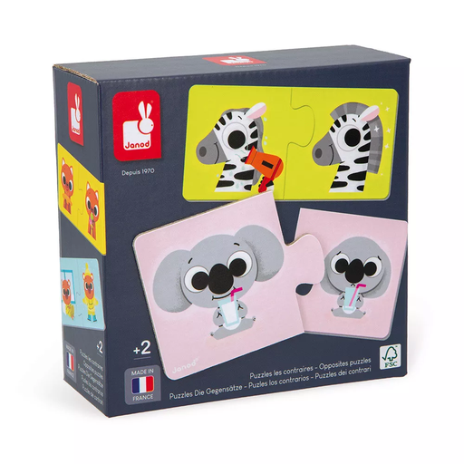 Janod - Puzzles les Contraires - 2 ans + [J02627]