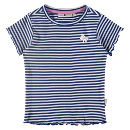 STAINS &amp; STORIES (BY BABYFACE) - T-shirt manches courtes fille - Cobalt