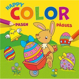 Chantecler - Livre coloriage Happy Color - Pâques