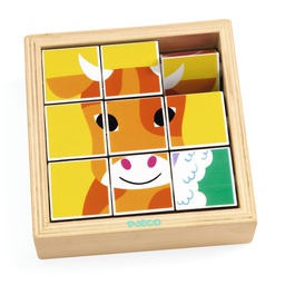 DJECO - Puzzle Animoroll - 2 ans +