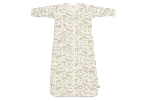 Jollein - Gigoteuse avec Manches Amovible 90cm Animals - Olive Green