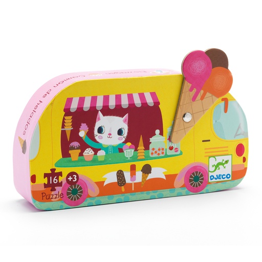 DJECO - Puzzle Le glacier 16 pcs - 3 ans + [DJ07264]