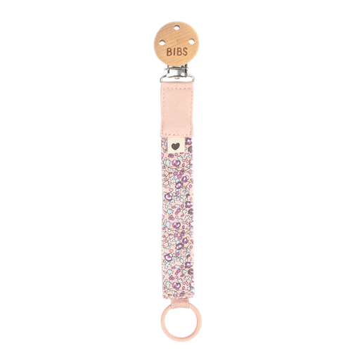 Bibs x Liberty - Attache-tétine Eloise - Blush