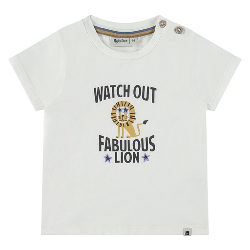 BABYFACE - T-Shirt Manches Courtes Garçon - Milk