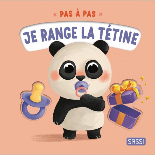 Sassi - Première enfance - Pas à pas - Je range la tétine [355323]