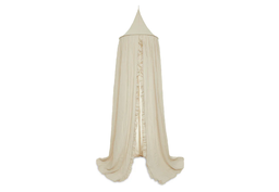 Jollein - Ciel de lit Vintage 245cm Ruffle - Nougat