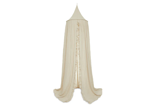 Jollein - Ciel de lit Vintage 245cm Ruffle - Nougat