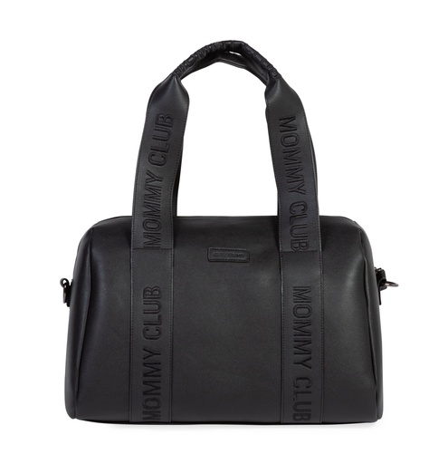 Childhome - Sac à langer Mommy Club - Cuir Vegan - Noir [CWMCSLBL]