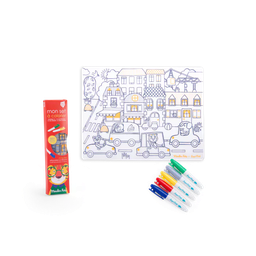 Moulin Roty / Super Petit - Mon set à colorier en silicone