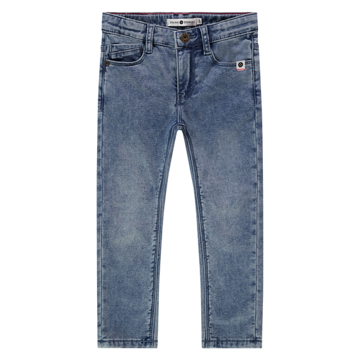 STAINS & STORIES (BY BABYFACE) - Pantalon fille - Mid Blue denim