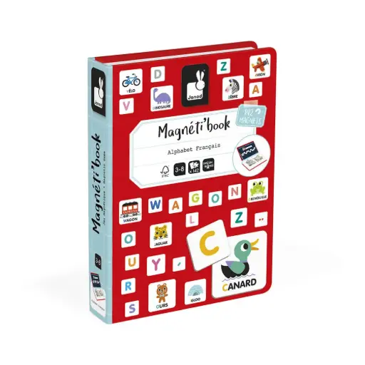 Janod - Magnéti'book - Alphabet français [J02711]
