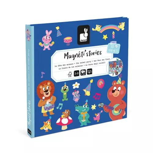 Janod - Magnéti'stories - La fête des animaux [J05455]