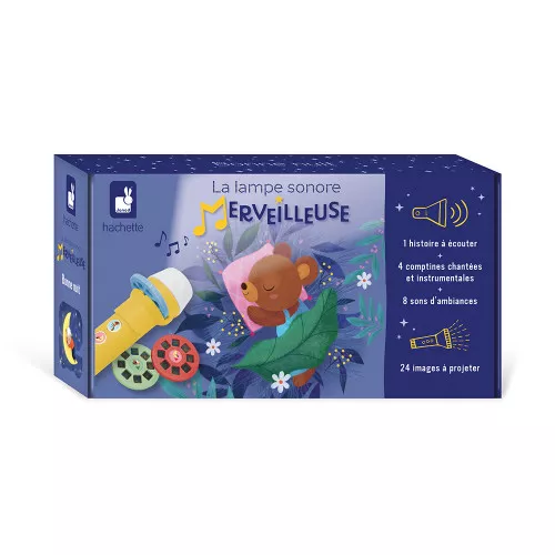 Janod - Lampe Sonore Merveilleuse - Bonne Nuit [J04676]