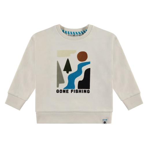 Stains & Stories (by Babyface) - Sweatshirt garçon - Off-white