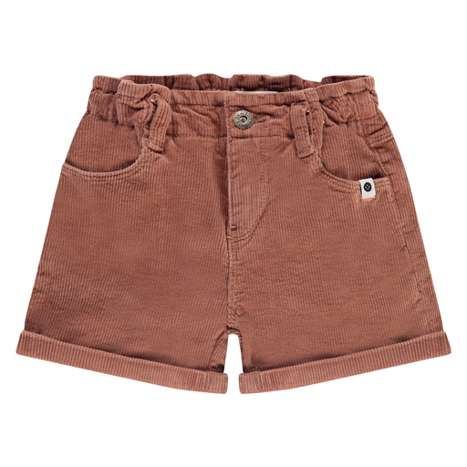 STAINS & STORIES (BY BABYFACE) - Short en velours Paperback fille - Canyon