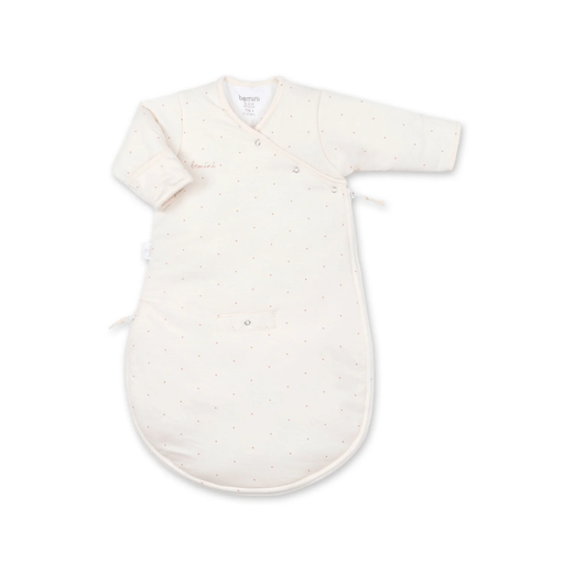Bemini - Magic Bag 1-4 Mois Small Dot Print Ecru Pady Jersey + Jersey Tog 3 [141CHOUX20JP]