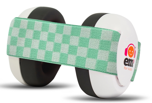 Ems For Kids - Casque Anti-bruit bébé - Blanc/Vert