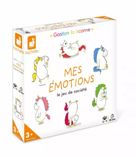 [J02479] Janod - Jeu Gaston la Licorne - Mes Emotions