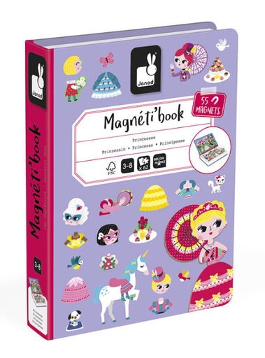 Janod - Magnéti'book - Princesses [J02725]