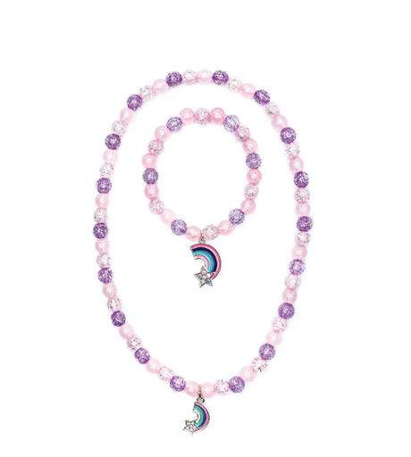 Great Pretenders - Ensemble collier et bracelet Rainbow - 3 ans +
