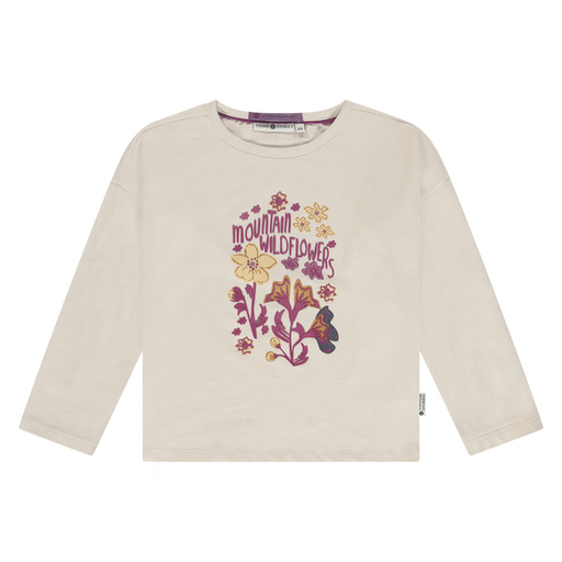 STAINS & STORIES (BY BABYFACE) - T-shirt à longues manches - Stone