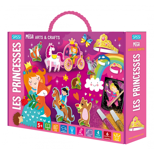 Sassi - Méga arts & crafts - Les princesses