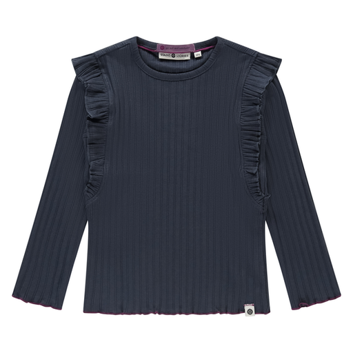 STAINS & STORIES (BY BABYFACE) - T-shirt à longues manches - Indigo