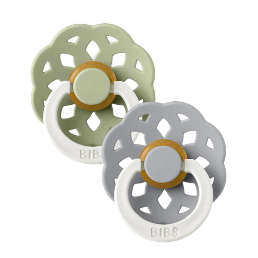 Bibs - Pack 2 - Boheme - Sage/Cloud - Glow - Taille 1