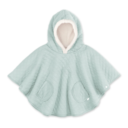 [383QUILT76HU] Bemini - Poncho de voyage 9-36m Lunar Pady Quilted + Teddy