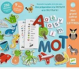 DJECO - Eduludo - Mon grand coffret des lettres - 4 ans + [DJ08249]