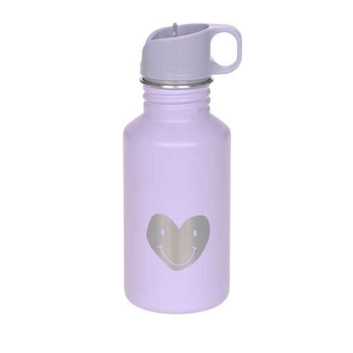 Lassig - Gourde pour enfant inox - 500ml - Little Gang - Heart [4066239150431]