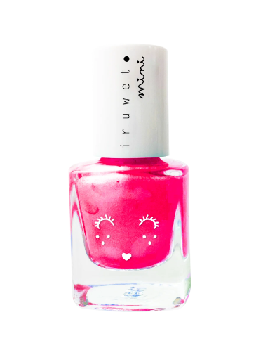Inuwet - Vernis à l'eau rose fluo - parfum bubble gum [VINKV14]