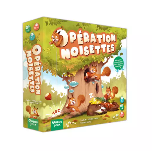 Auzou - Grands Jeux - Opération noisettes - 3 ans + [JE230012-4]