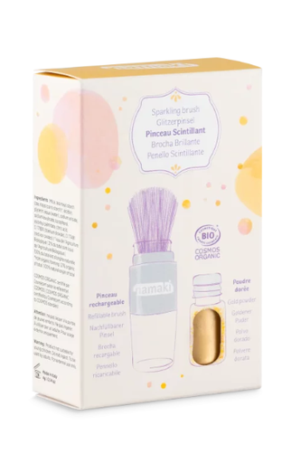 Namaki -  Pinceau rechargeable et Poudre dorée [110105]