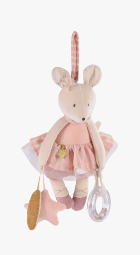 Moulin Roty - Souris d'activités à suspendre - La petite école de danse [66708B0]