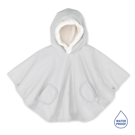 Bemini - Poncho de Voyage 9-36m - Waterproof + Teddy - Plum [383RAINY90HU]