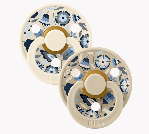 Bibs x Liberty - Lot de 2 tétines Garden Bobo - Ivory Mix - Taille 2