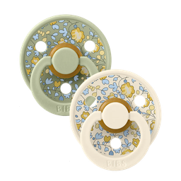 Bibs x Liberty - Lot de 2 tétines Eloise - Sage Mix - Taille 2