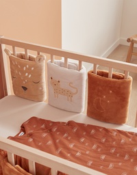 Noukie's - 6 protèges barreaux pour lits et parcs bébé - Multicolore