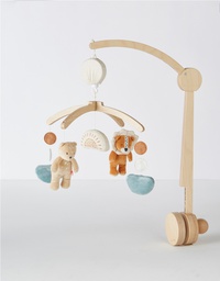[N2239.50] Noukie's - Mobile musical en bois - Babou &amp; Kendi