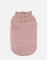 Noukie's - Nid d'ange Jersey et fausse fourrure - Rose clair