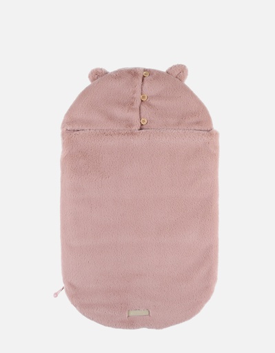 Noukie's - Nid d'ange Jersey et fausse fourrure - Rose clair [BB2426.07]