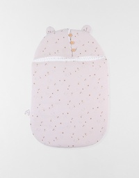 [BB2450.07] Noukie's - Nid d'ange en Mousseline de coton et sherpa - Colombes du bonheur