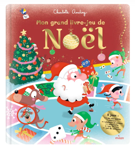 Mon grand livre-jeu de Noël - Editions Milan