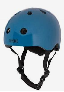 Trybike - Coconuts Casque vélo bleu - Taille S