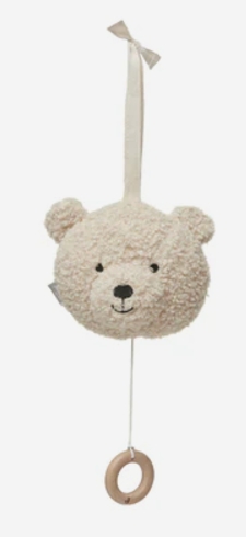 Jollein - Peluche musicale - Teddy Bear Naturel
