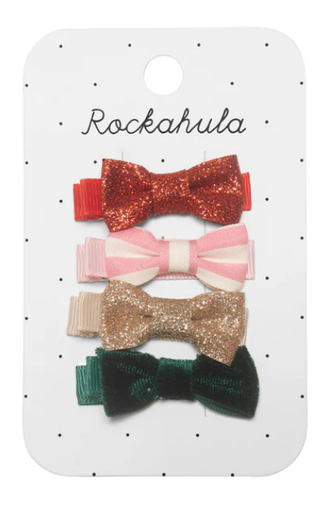 Rockahula - Lot de 4 pinces à cheveux - Jolly Christmas