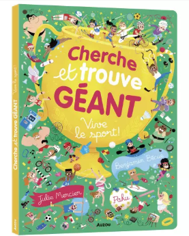 Auzou - Cherche et trouve géant - Vive le sport !