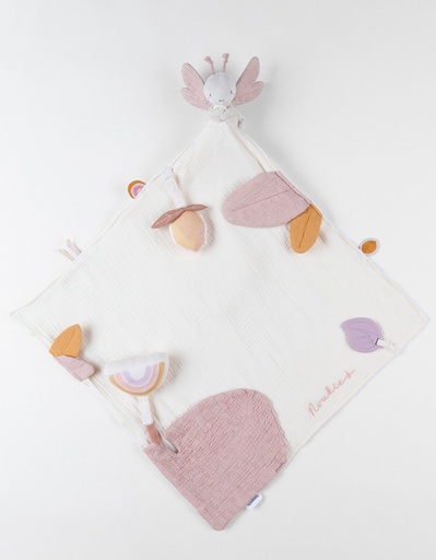 [N2310.09] Noukie's - Couverture d'activités en Mousseline Ecru - Louli